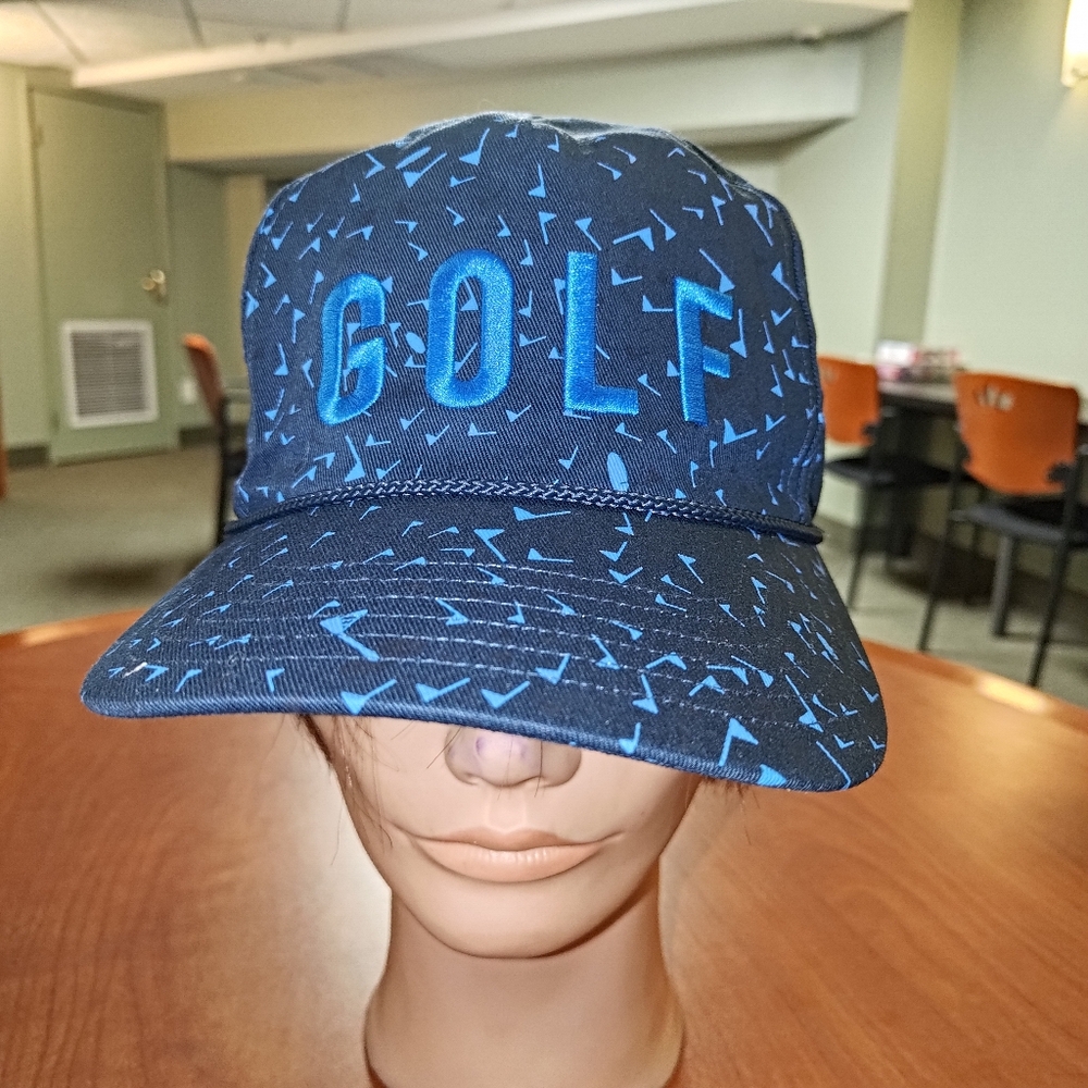 Adidas Golf Mens Blue Standard Players Hat Cap Adjustable Snapback NWT